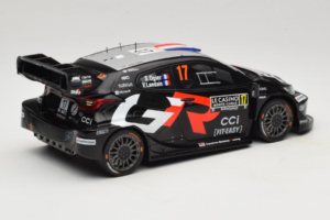 Toyota GR Yaris WRC #17 S. Ogier / V. Landais Rally Monte Carlo Winner 2025 IXO 1:18 18RMC229A Metaal — afbeelding 2 van 6