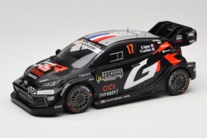 Toyota GR Yaris WRC #17 S. Ogier / V. Landais Rally Monte Carlo Winner 2025 IXO 1:18 18RMC229A Metaal