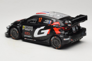 Toyota GR Yaris WRC #17 S. Ogier / V. Landais Rally Monte Carlo Winner 2025 IXO 1:18 18RMC229A Metaal — afbeelding 5 van 6