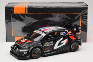 Toyota GR Yaris WRC #17 S. Ogier / V. Landais Rally Monte Carlo Winner 2025 IXO 1:18 18RMC229A Metaal — afbeelding 6 van 6
