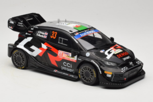 Toyota GR Yaris Rally1 #33 E. Evans / S. Martin Rally Japan Winner 2024 IXO 1:18 18RMC227 Metaal — afbeelding 4 van 6
