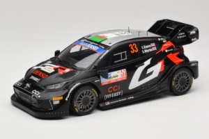 Toyota GR Yaris Rally1 #33 E. Evans / S. Martin Rally Japan Winner 2024 IXO 1:18 18RMC227 Metaal