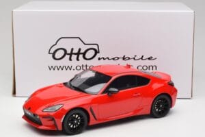 Toyota GR86 ZN8 Ignition Rood Otto 1:18 OT470 Hars — afbeelding 6 van 6