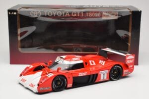 Toyota GT-One TS020 GT1 #1 M. Brundle / E. Collard / V. Sospiri 24 Hours of Le Mans 1999 AUTOart 1:18 89986 Metaal — afbeelding 6 van 6