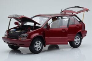 Toyota Harrier Rood Metallic AUTOart 1:18 70035 Metaal — afbeelding 2 van 8