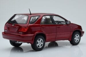 Toyota Harrier Rood Metallic AUTOart 1:18 70035 Metaal — afbeelding 3 van 8