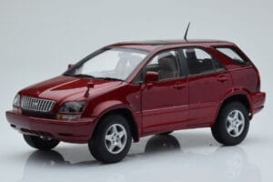 Toyota Harrier Rood Metallic AUTOart 1:18 70035 Metaal