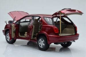 Toyota Harrier Rood Metallic AUTOart 1:18 70035 Metaal — afbeelding 5 van 8