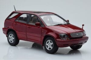 Toyota Harrier Rood Metallic AUTOart 1:18 70035 Metaal — afbeelding 6 van 8