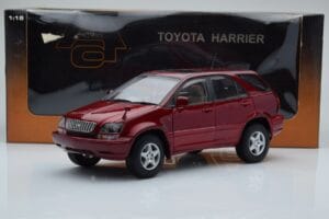 Toyota Harrier Rood Metallic AUTOart 1:18 70035 Metaal — afbeelding 8 van 8