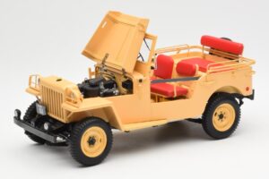 Toyota Land Cruiser BJ Beige Kyosho 1:18 08959BE Metaal — afbeelding 2 van 8