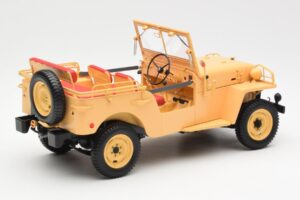 Toyota Land Cruiser BJ Beige Kyosho 1:18 08959BE Metaal — afbeelding 3 van 8