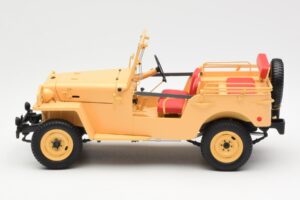 Toyota Land Cruiser BJ Beige Kyosho 1:18 08959BE Metaal — afbeelding 4 van 8