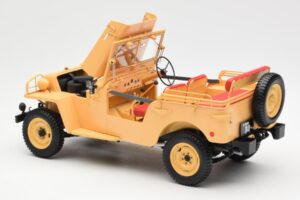 Toyota Land Cruiser BJ Beige Kyosho 1:18 08959BE Metaal — afbeelding 5 van 8