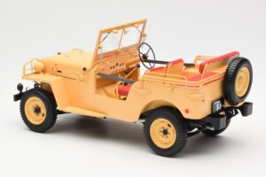 Toyota Land Cruiser BJ Beige Kyosho 1:18 08959BE Metaal — afbeelding 7 van 8
