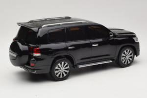 Toyota Land Cruiser LC200 Zwart Kengfai 1:18 KF024-13 Metaal — afbeelding 3 van 8