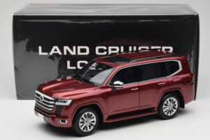 Toyota Land Cruiser LC300 ZX Rood LCD 1:18 LCD18013-ZX-RE Metaal — afbeelding 8 van 8