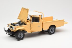 Toyota Land Cruiser Pickup Beige Kyosho 1:18 08958BE Metaal — afbeelding 2 van 8