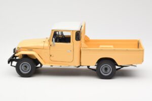 Toyota Land Cruiser Pickup Beige Kyosho 1:18 08958BE Metaal — afbeelding 4 van 8