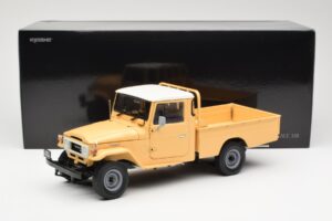 Toyota Land Cruiser Pickup Beige Kyosho 1:18 08958BE Metaal — afbeelding 8 van 8