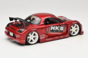 Toyota MR2 Spyder ZZW30 Tuned Rood Jada 1:18 63194 Metaal — afbeelding 3 van 8