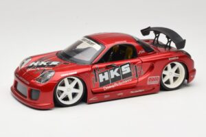 Toyota MR2 Spyder ZZW30 Tuned Rood Jada 1:18 63194 Metaal