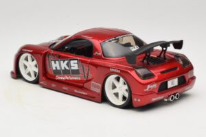 Toyota MR2 Spyder ZZW30 Tuned Rood Jada 1:18 63194 Metaal — afbeelding 7 van 8