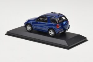 Toyota RAV4 Donkerblauw Grijs Interieur Minichamps 1:43 433166004 Metaal — afbeelding 3 van 4