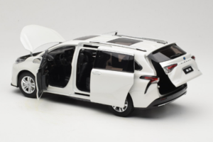 Toyota Sienna XL30 Wit OEM 1:18 TOYOTA013 Metaal — afbeelding 5 van 8