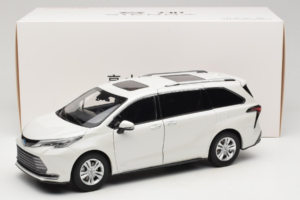 Toyota Sienna XL30 Wit OEM 1:18 TOYOTA013 Metaal — afbeelding 8 van 8