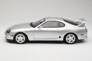 Toyota Supra A80 Zilver Kyosho 1:12 KSR12006S Hars — afbeelding 3 van 6