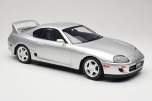 Toyota Supra A80 Zilver Kyosho 1:12 KSR12006S Hars — afbeelding 4 van 6