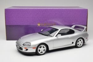 Toyota Supra A80 Zilver Kyosho 1:12 KSR12006S Hars — afbeelding 6 van 6