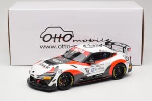 Toyota Supra A90 GT4 #9 E. Cheli / E. Joulie FFSA GT4 France 2020 Otto 1:18 OT1122 Hars — afbeelding 6 van 6