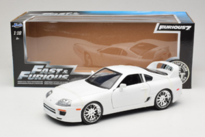 Toyota Supra Mk4 Wit Fast & Furious Jada 1:18 97509 Metaal — afbeelding 6 van 6