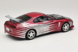 Toyota Supra A80 Fast & Furious Paars Zilver ERTL 1:18 33708 Metaal — afbeelding 2 van 6