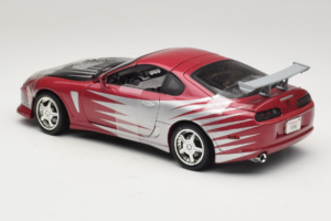 Toyota Supra A80 Fast & Furious Paars Zilver ERTL 1:18 33708 Metaal — afbeelding 5 van 6