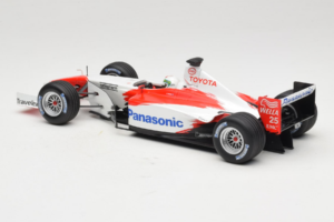 Toyota TF102 #25 A. McNish Panasonic Toyota Racing Showcar 2002 Minichamps 1:18 103020075 Metaal — afbeelding 5 van 6