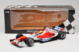 Toyota TF105 #17 R. Schumacher Panasonic Toyota Racing 2005 Minichamps 1:18 100050017 Metaal — afbeelding 7 van 7