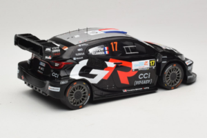 Toyota GR Yaris Rally1 #17 S. Ogier / V. Landais Rally Islas Canarias 2025 IXO 1:18 18RMC249B Metaal — afbeelding 2 van 6