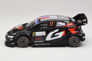 Toyota GR Yaris Rally1 #17 S. Ogier / V. Landais Rally Islas Canarias 2025 IXO 1:18 18RMC249B Metaal — afbeelding 3 van 6