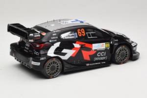 Toyota GR Yaris Rally1 #69 K. Rovanpera / J. Halttunen Rally Islas Canarias 2025 IXO 1:18 18RMC249A Metaal — afbeelding 2 van 6
