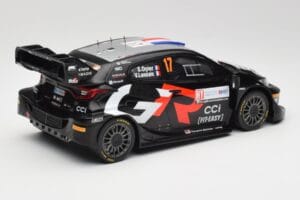 Toyota Yaris Rally1 WRC #17 S. Ogier / V. Landais Rally Croatia 2024 IXO 1:18 18RMC202 Metaal — afbeelding 2 van 6