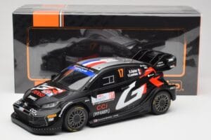 Toyota Yaris Rally1 WRC #17 S. Ogier / V. Landais Rally Croatia 2024 IXO 1:18 18RMC202 Metaal — afbeelding 6 van 6
