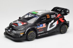 Toyota Yaris Rally1 WRC #33 E. Evans / S. Martin Rally Sweden 2024 IXO 1:18 18RMC200 Metaal