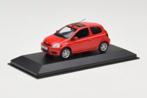 Toyota Yaris TS Rood Minichamps 1:43 430166062 Metaal — afbeelding 2 van 4