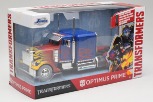 Peterbilt Optimus Prime Transformers Movie Car Jada 1:24 30446 Metaal — afbeelding 2 van 3