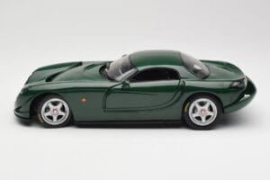 TVR Speed 12 Donkergroen Hot Wheels 1:18 50429 Metaal — afbeelding 4 van 8