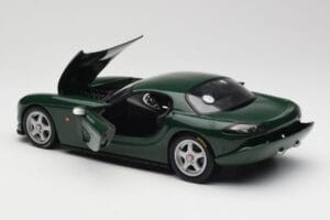 TVR Speed 12 Donkergroen Hot Wheels 1:18 50429 Metaal — afbeelding 5 van 8