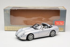 TVR Tuscan Mk2 Zilver Sun Star 1:18 4462 Metaal — afbeelding 8 van 8